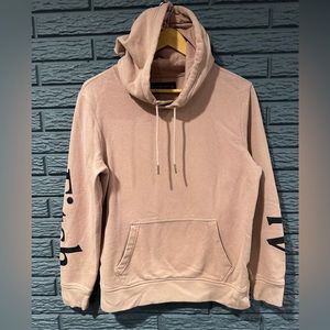 Abercrombie & Fitch Soft A&F Fleece Hoodie Pink Men’s Sz XS